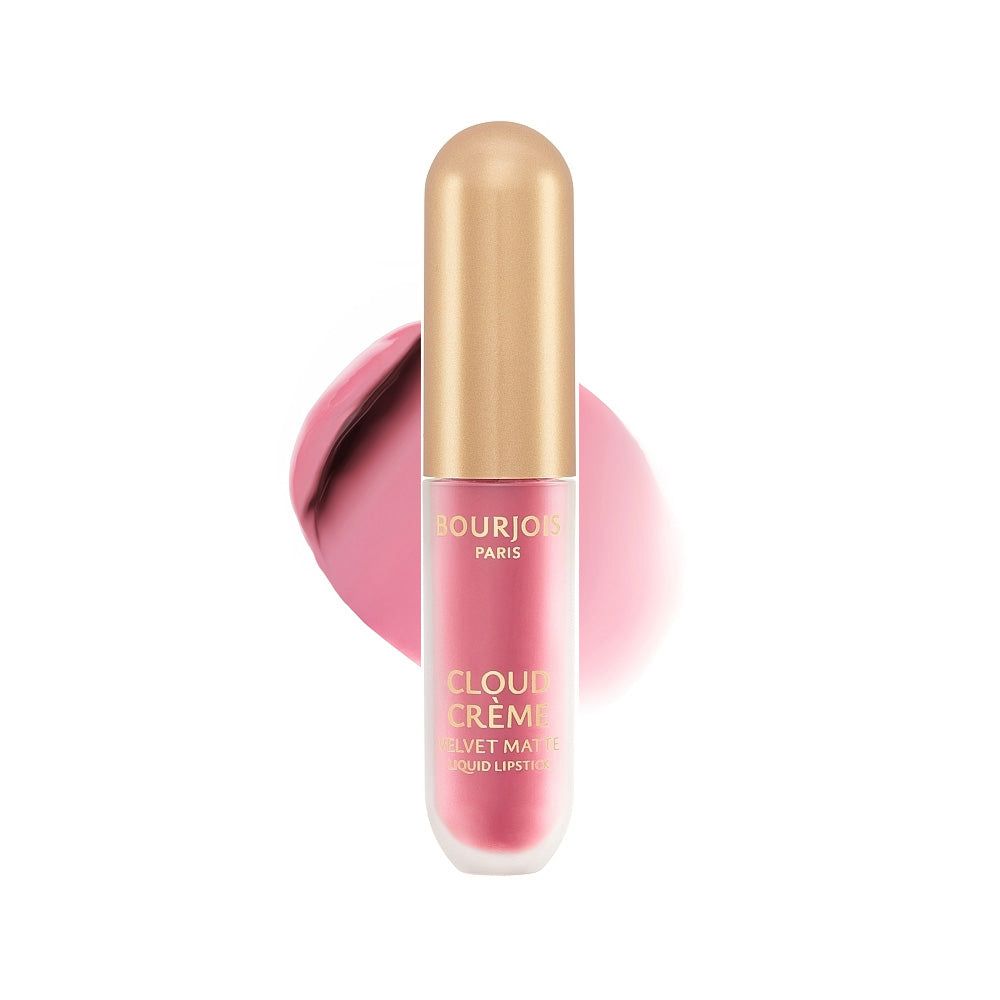 BOURJOIS CLOUD CRÈME VELVET MATTE LIQUID LIPSTICK بورجوا أحمر شفاه مخملي